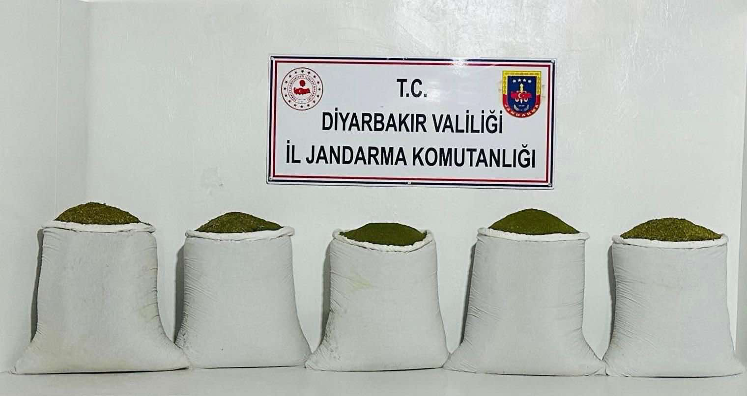 Diyarbakır’da 167 kilogram esrar ele geçirildi