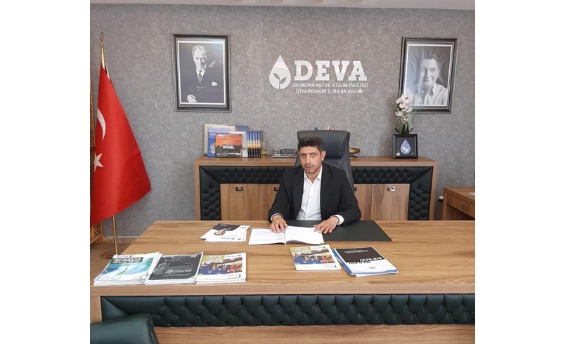 DEVA PARTİSİ DİYARBAKIR İL BAŞKANI REMZİ KAYMAK’TAN KURBAN BAYRAMI MESAJI