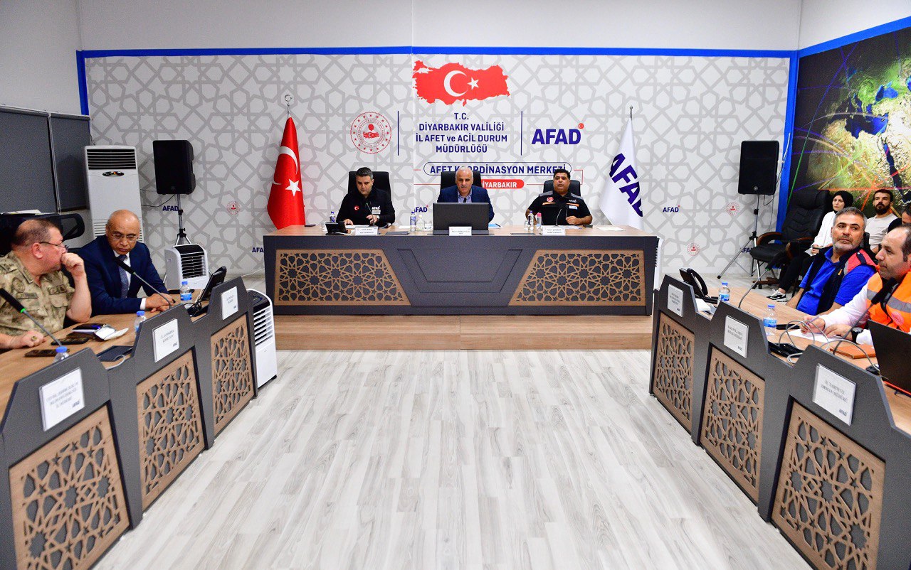 Diyarbakır’da Deprem Tatbikatı