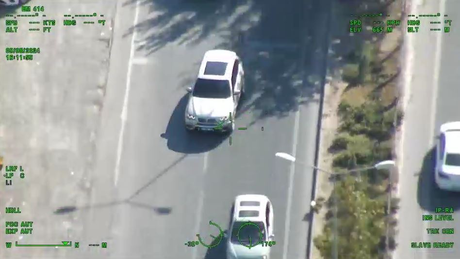 Diyarbakır’da helikopter, dron ve KGYS destekli trafik denetiminde 986 araca ceza yazıldı