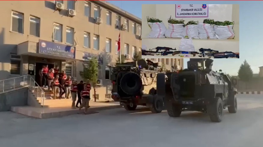 Diyarbakır’da 15 milyon 882 bin kök kenevir/skunk bitkisi, 2 bin 500 kilogram kubar esrar maddesi ele geçirildi