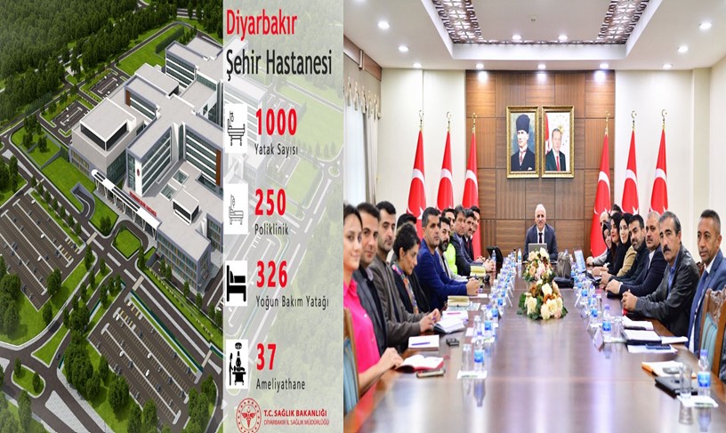 VALİ ZORLUOĞLU: ŞEHİR HASTANESİ DİYARBAKIR VE BÖLGEYE ŞİFA DAĞITACAK
