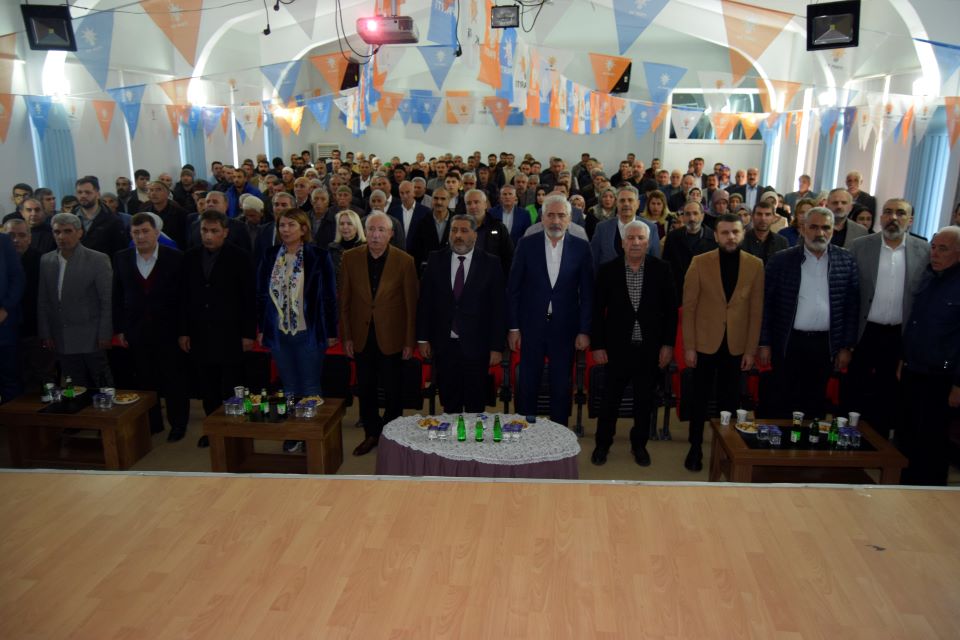 AK PARTİ DİCLE 8. OLAĞAN İLÇE KONGRESİNDE HÜSEYİN KILIÇOĞLU BAŞKAN SEÇİLDİ