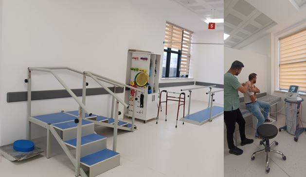Çermik Devlet Hastanesi Fizik Tedavi ve Rehabilitasyon Ünitesi Kaplıcaya Gelen Vatandaşlara da Hizmet Veriyor