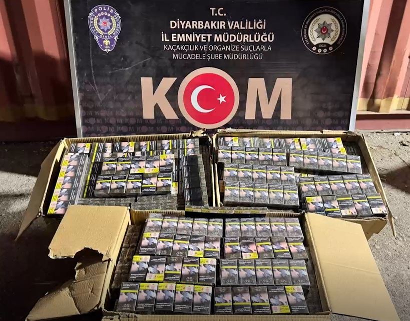 Diyarbakır’da 1 ayda yapılan kaçakçılık operasyonlarında 90 şüpheli hakkında işlem yapıldı