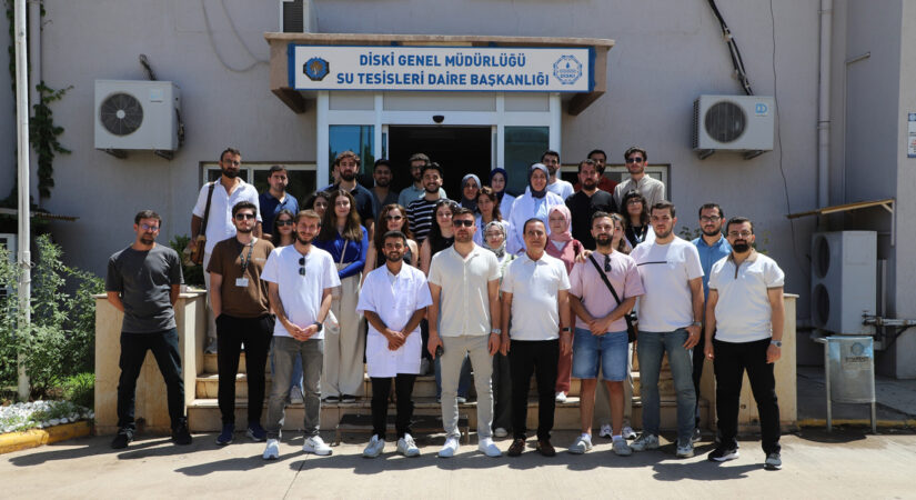 DİSKİ, Tıp Fakültesi öğrencilerine temiz suyun yolculuğunu yerinde anlattı