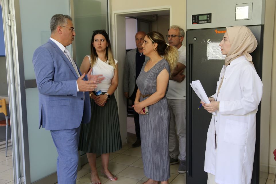 Diyarbakır İl Sağlık Müdüründen Yenişehir ve Kayapınar İlçelerindeki Sağlık Kuruluşlarına Ziyaret