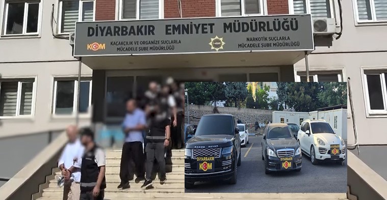 Diyarbakır merkezli 15 ilde kaçakçılık operasyonu: 10 adet lüks araca el konuldu, 15 şüpheli tutuklandı