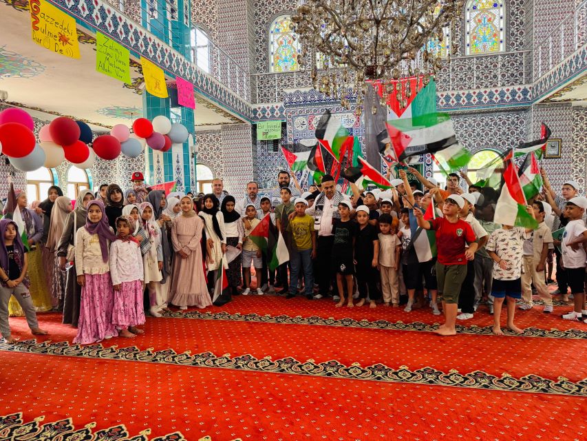 İl Müftüsü Celal Büyük, Yaz Kur’an kurslarında düzenlenen “Filisten’e Destek” Programına katıldı