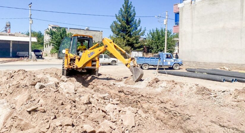 DİSKİ, Ergani’de altyapı sorunlarını çözüme kavuşturuyor