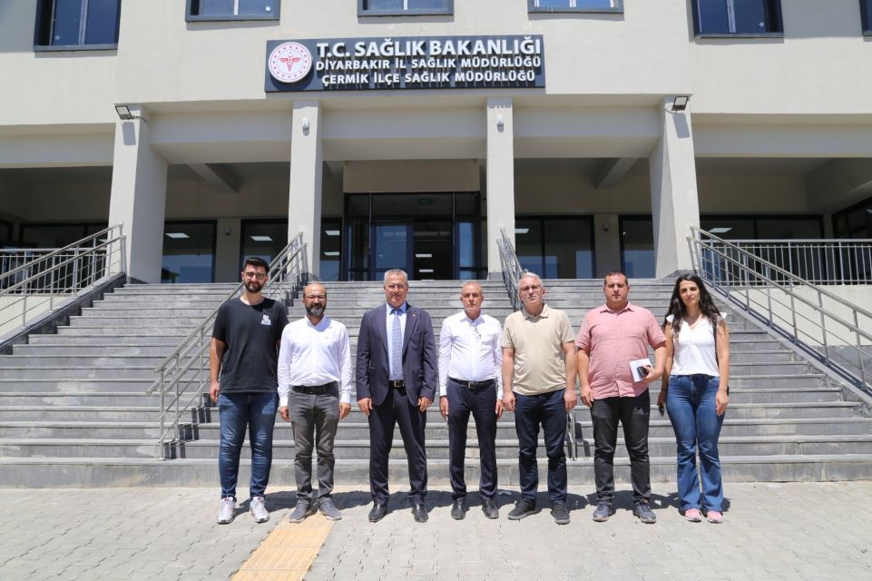 Diyarbakır’ın Çermik İlçesinde Yapımı Tamamlanan Sağlık Kompleksi Açılışa Gün Sayıyor