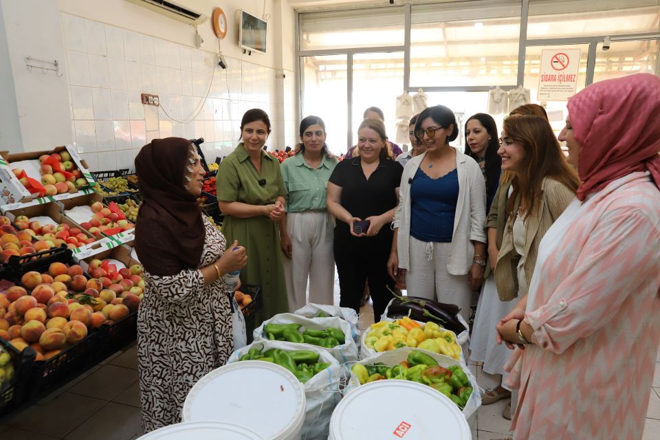 Kadın Belediye Eşbaşkanlarından Dicle İlçesine ziyaret