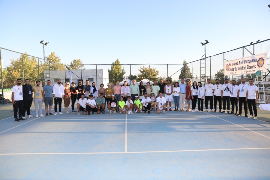 Amed Cup Tenis Turnuvası sona erdi