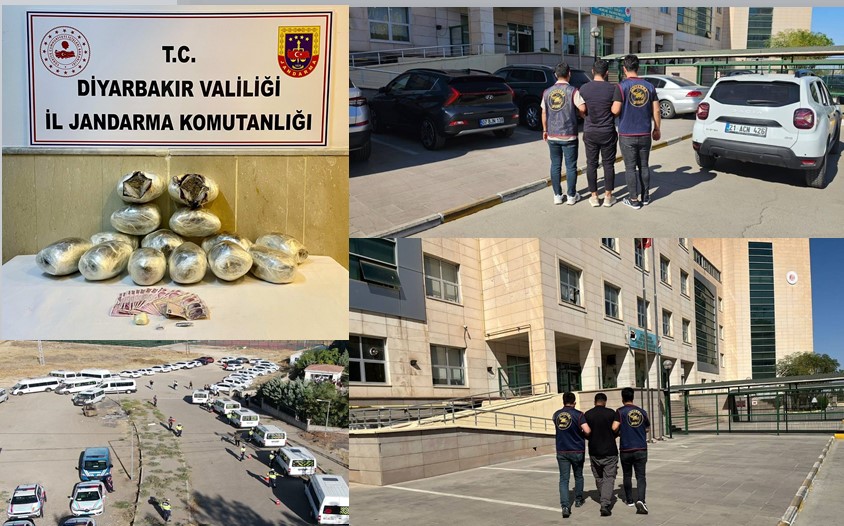 Diyarbakır’da yapılan uyuşturucu operasyonlarında 39 şüpheli hakkında işlem yapıldı