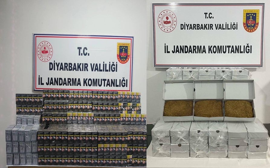 Diyarbakır’da yapılan kaçakçılık operasyonlarında 28 şüpheli hakkında yasal işlem yapıldı