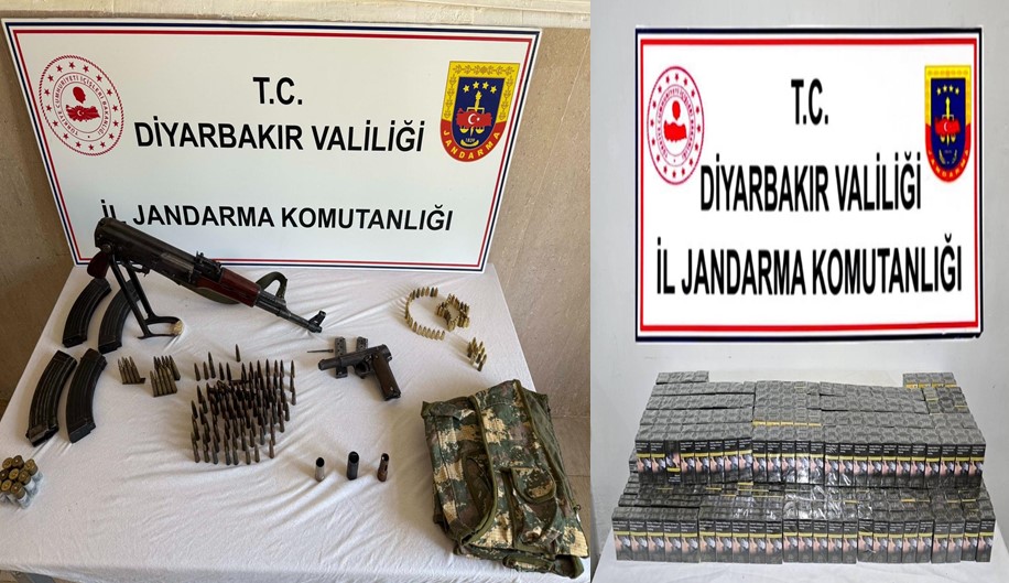 Diyarbakır’da yapılan kaçakçılık operasyonlarında 58 şüpheli hakkında yasal işlem yapıldı