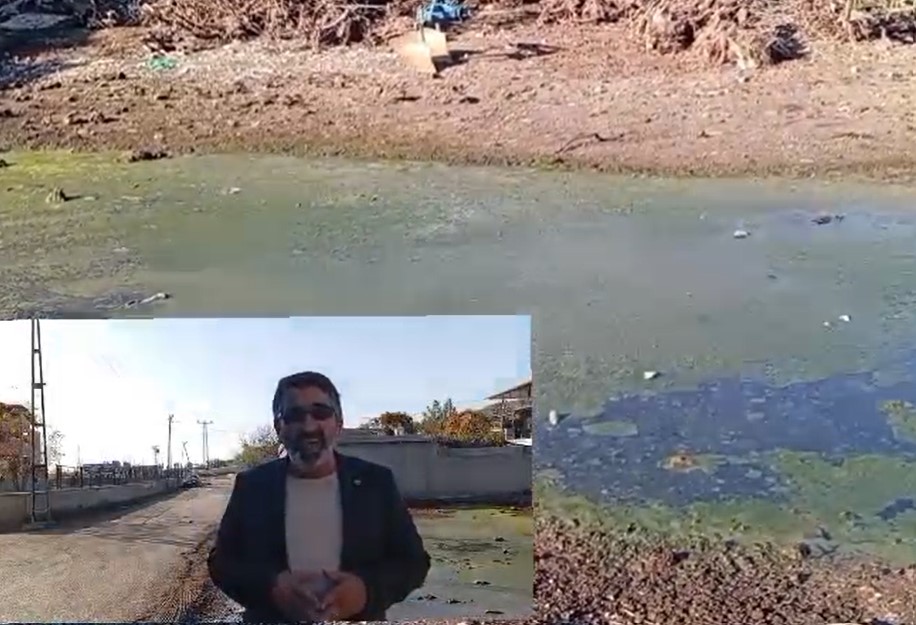 HÜDA PAR Dicle İlçe Başkanı Ali Göçtürk’ten Sergenli Mahallesi’ndeki çevre sorununa çözüm talebi