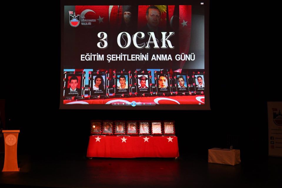 3 OCAK 2008 SALDIRISINDA ŞEHİT OLAN 6 ÖĞRENCİ VE 1 VELİ DİYARBAKIR’DA ANILDI