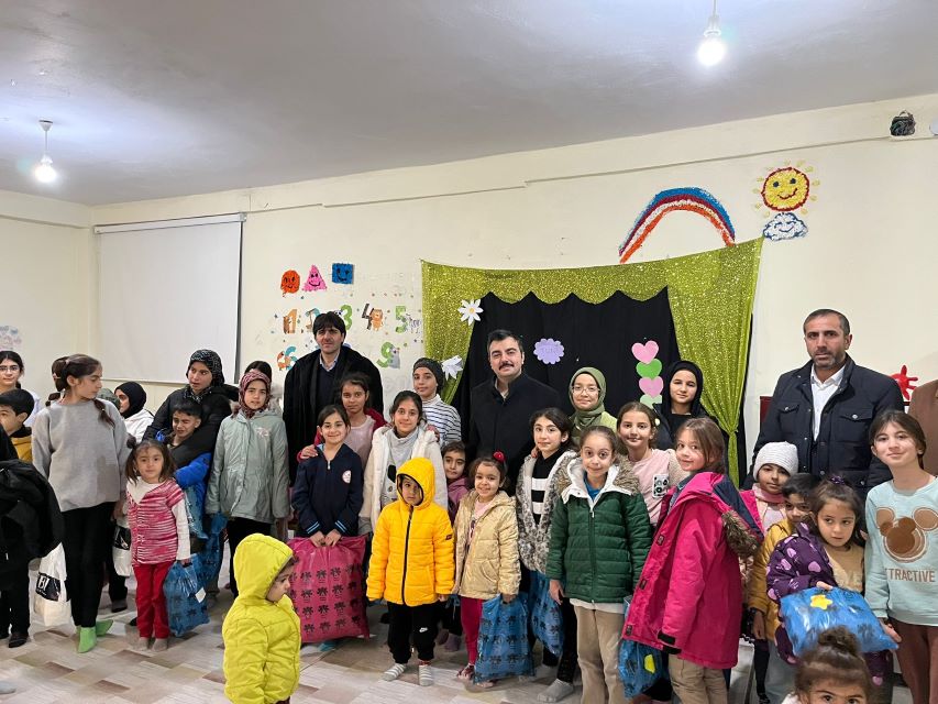 Dicle Kaymakamı Mustafa Atış, Kur’an Kursu öğrencileriyle bir araya geldi