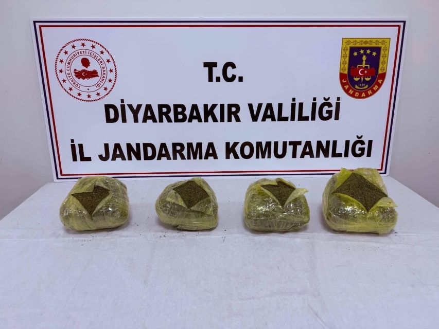 Diyarbakır’da uyuşturucu operasyonlarında 16 şüpheli hakkında yasal işlem yapıldı