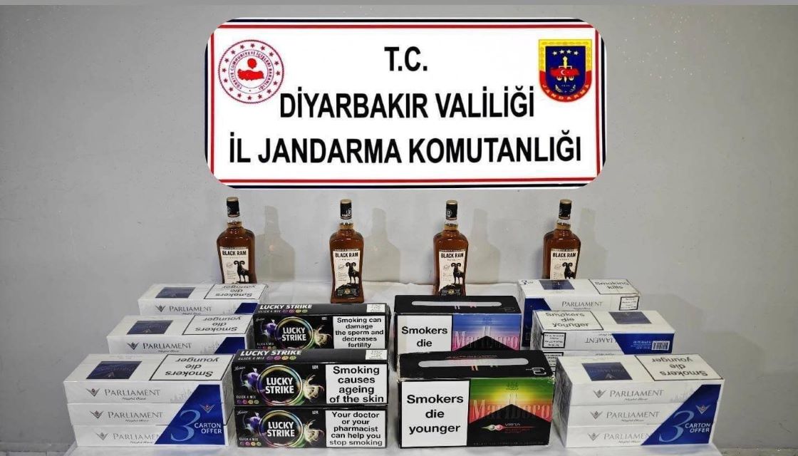 Diyarbakır’da yapılan kaçakçılık operasyonlarında 53 şüpheli hakkında yasal işlem yapıldı