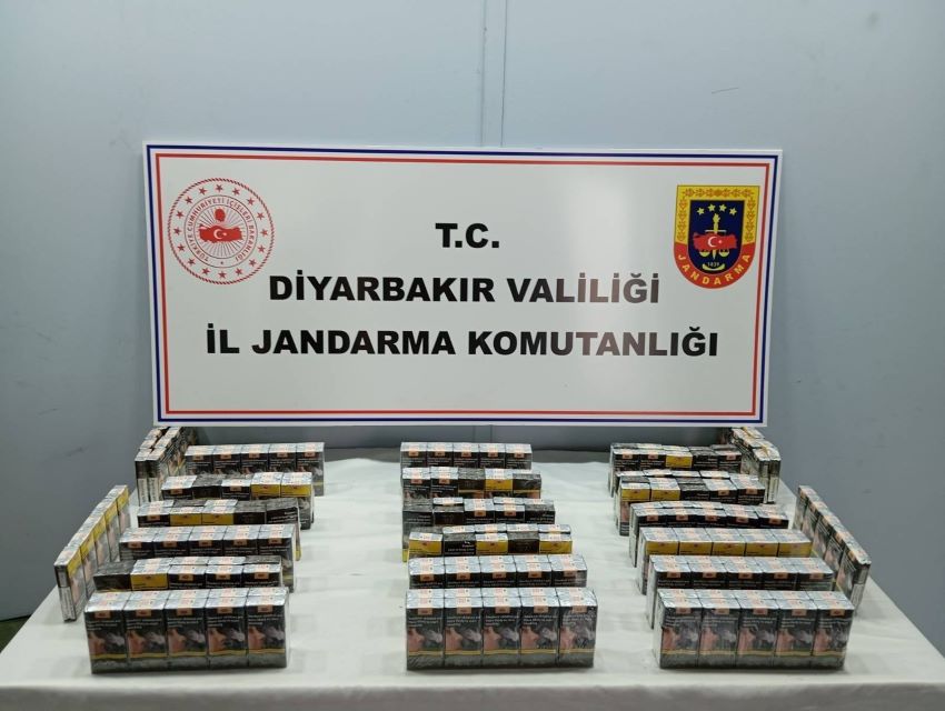 Diyarbakır’da yapılan kaçakçılık operasyonlarında 57 şüpheli hakkında işlem yapıldı
