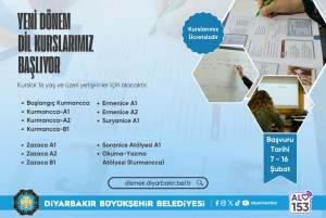Yeni dönem dil kursları başlıyor