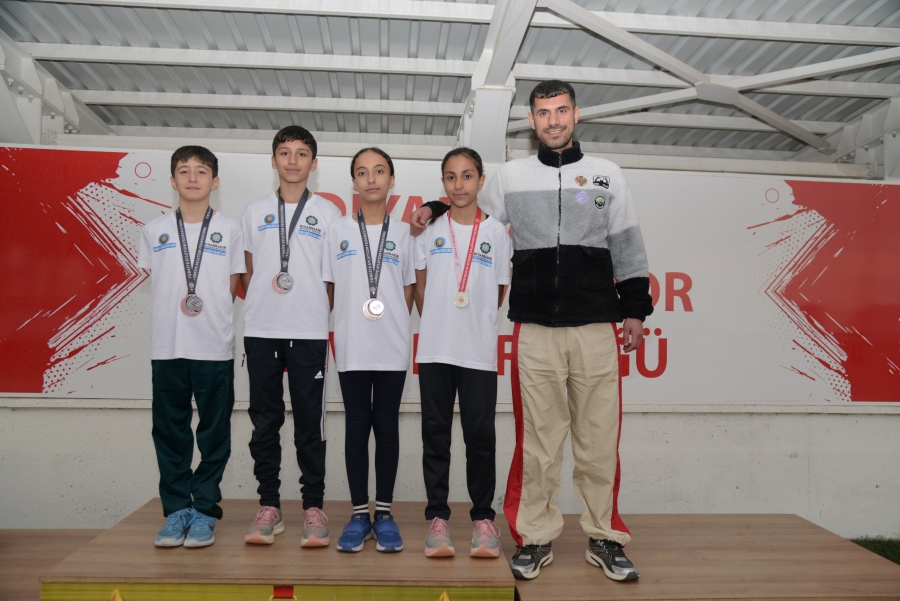 DBB sporcuları Türkiye Salon Şampiyonası’ndan madalya ile döndü