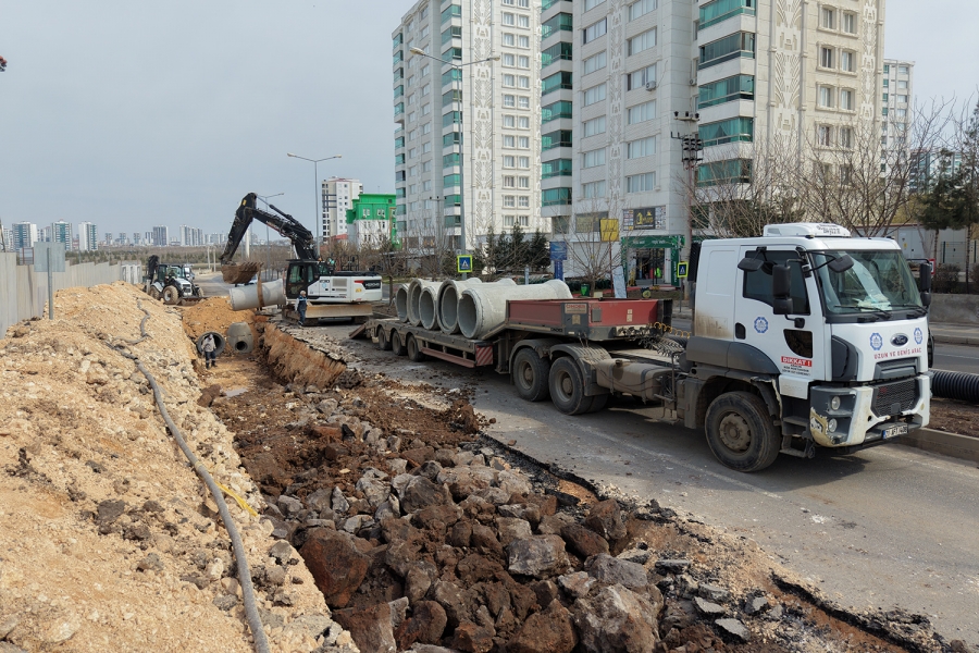 DİSKİ, Şehir Hastanesinin kanalizasyon hattı çalışmasını tamamladı