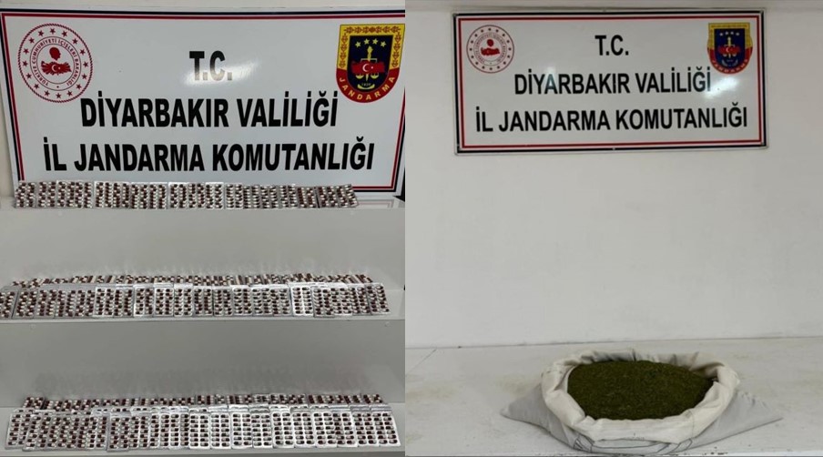 Diyarbakır’da 23 kilogram esrar ele geçirildi