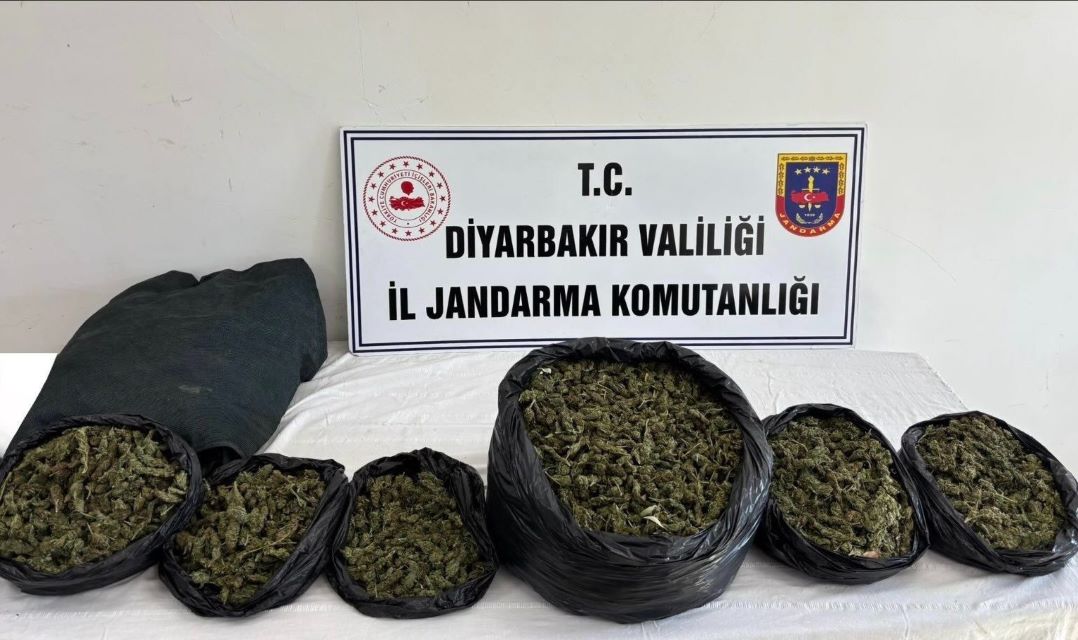 Diyarbakır’da uyuşturucu operasyonlarında 21 şüpheli hakkında yasal işlem yapıldı