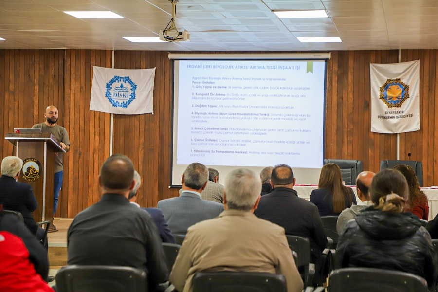 DİSKİ, Ergani Atıksu Arıtma Tesisi Projesi için halkı bilgilendirdi