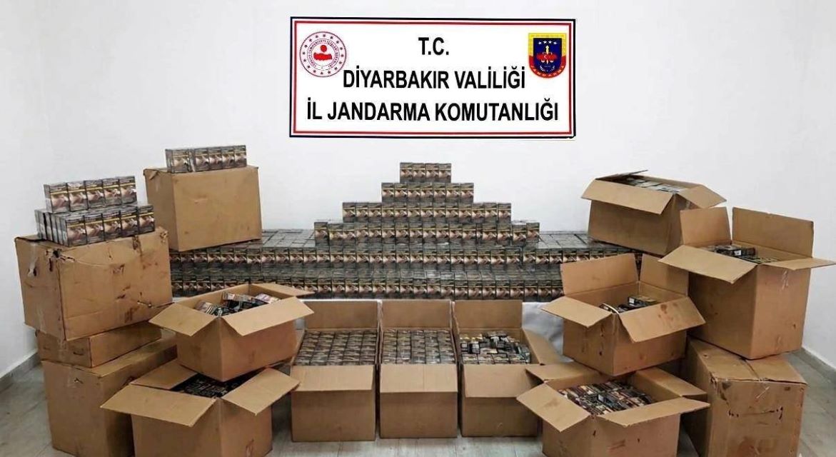 Diyarbakır’da kaçakçılık operasyonlarında 48 şüpheli hakkında yasal işlem yapıldı