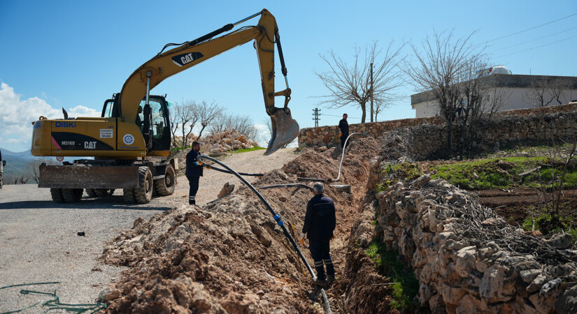 Kocaköy Kaya Mahallesi’ne yeni içme suyu hattı