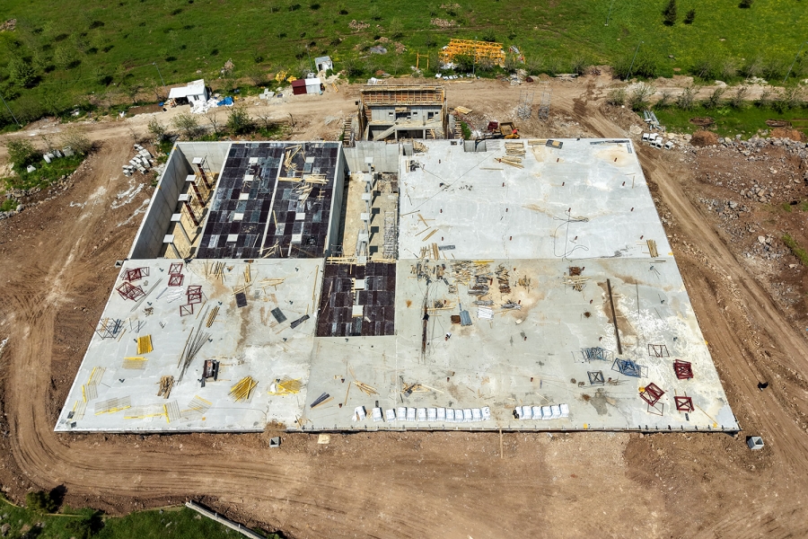 DİSKİ’nin 20 bin metreküplük yeni su deposu tamamlanıyor