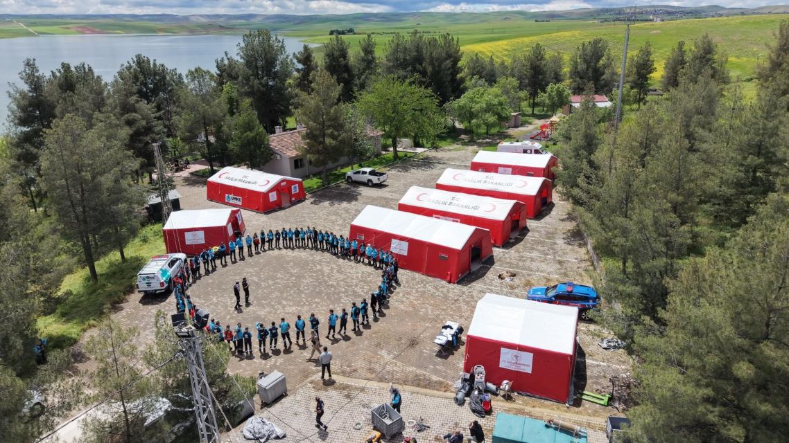 Diyarbakır’da Geniş Kapsamlı Afet Sağlık Tatbikatı Gerçekleştirildi