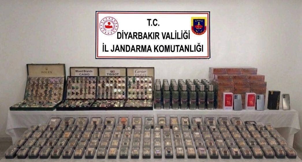 Diyarbakır’da kaçakçılık operasyonlarında 60 şüpheli hakkında yasal işlem yapıldı