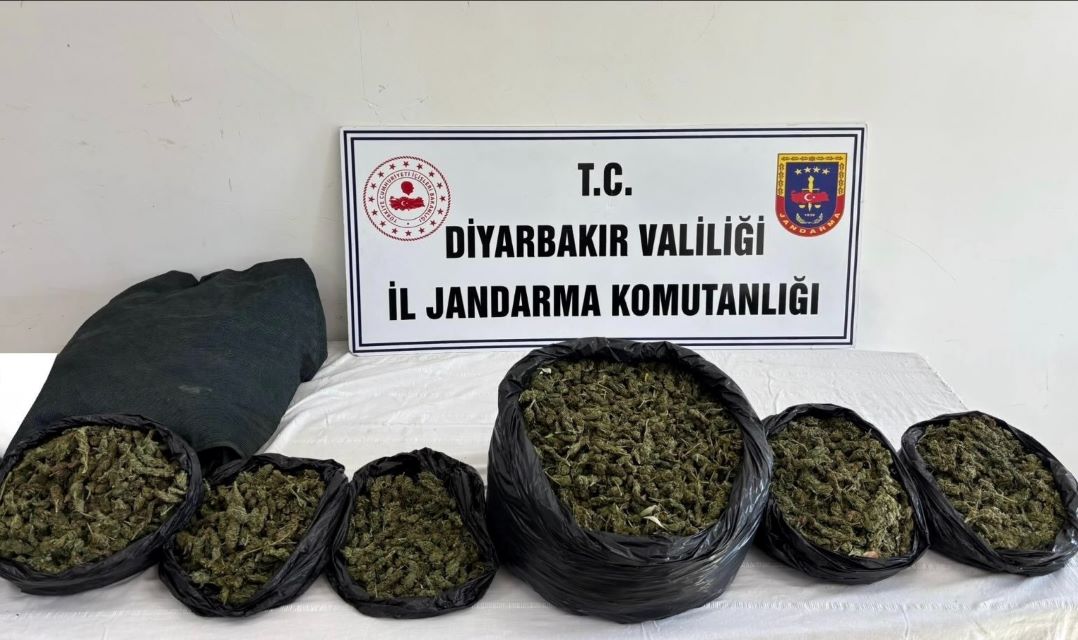 Diyarbakır’da uyuşturucu operasyonlarında 20 şüpheli hakkında yasal işlem yapıldı