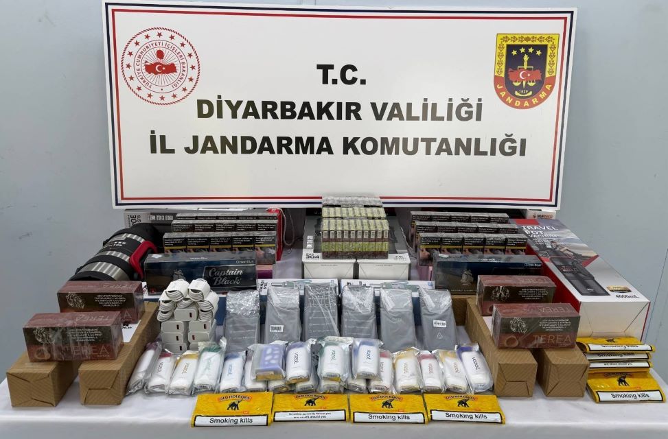 Diyarbakır’da kaçakçılık operasyonlarında 51 şüpheli hakkında yasal işlem yapıldı