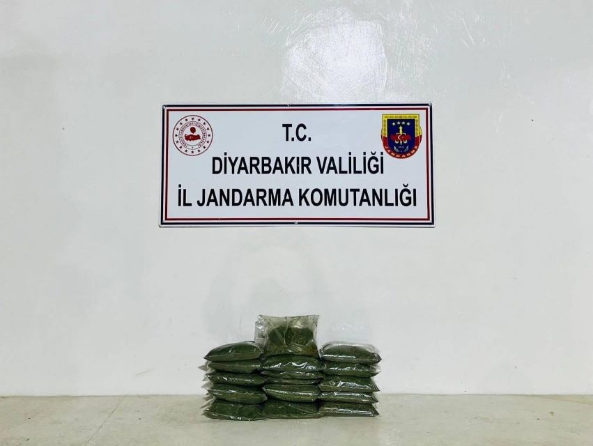 Diyarbakır’da uyuşturucu operasyonlarında 18 şüpheli hakkında yasal işlem yapıldı