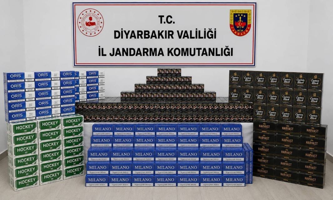 Diyarbakır’da kaçakçılık operasyonlarında 35 şüpheli hakkında yasal işlem yapıldı
