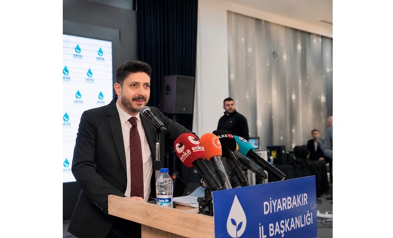 DEVA Partisi Diyarbakır İl Başkanı Kaymak: “Barış, 86 milyon insanın ortak meselesidir”