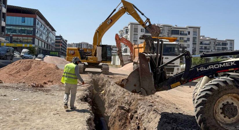 DİSKİ, Şeyh Şamil Mahallesi’nde 2 bin 500 metrelik kanalizasyon hattını tamamladı