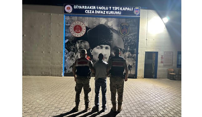 Diyarbakır’da hakkında 16 yıl 2 ay kesinleşmiş hapis cezası olan şüpheli yakalandı