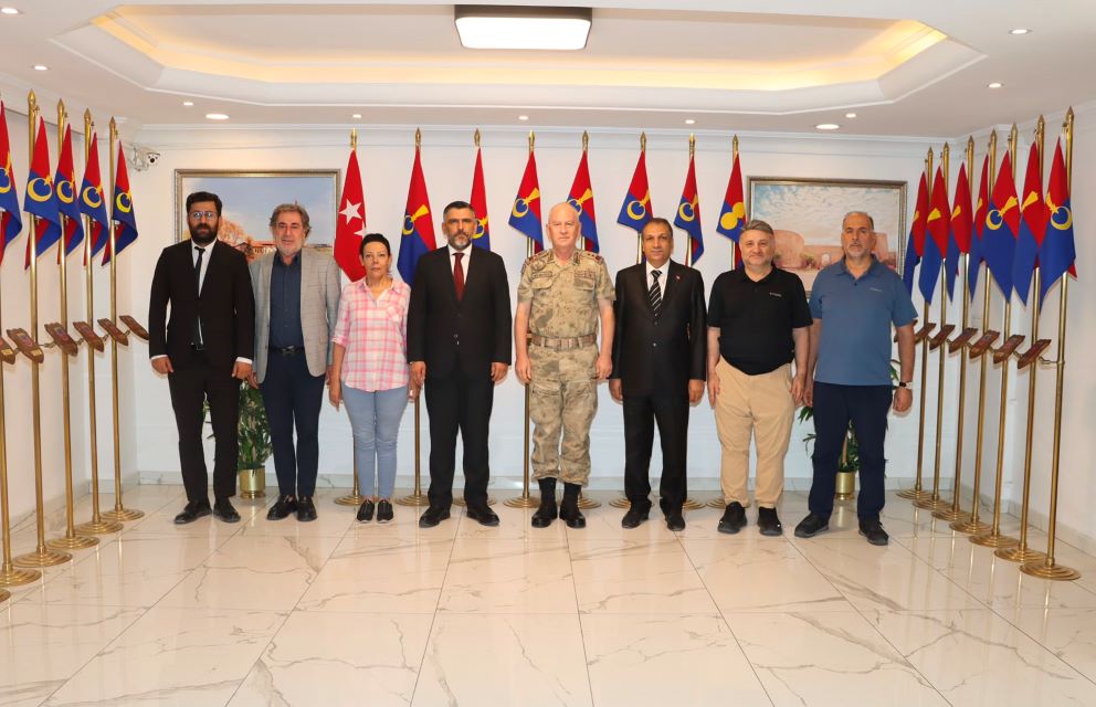GGC’den Diyarbakır İl Jandarma Komutanı Hekimoğlu’na ziyaret