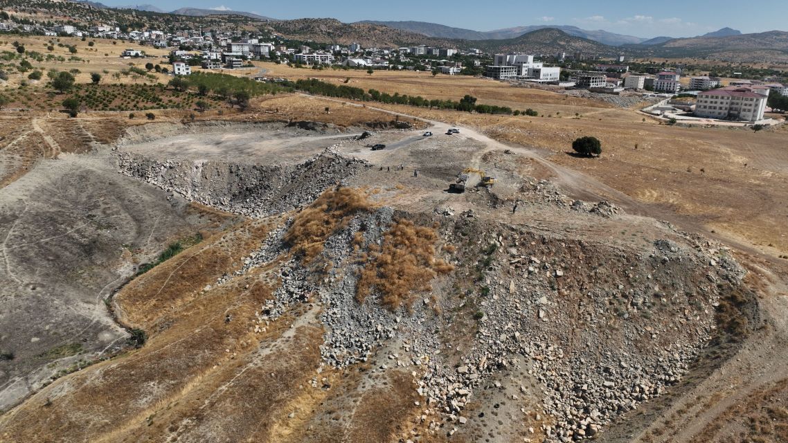 Dicle’de çöp depolama alanı rehabilite edildi