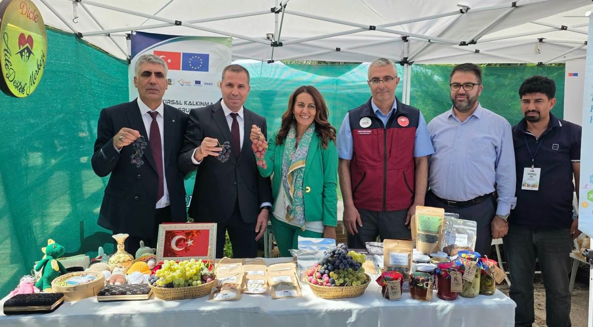 Dicle’nin yerel ürünleri ve lezzetleri Ankara’da görücüye çıktı