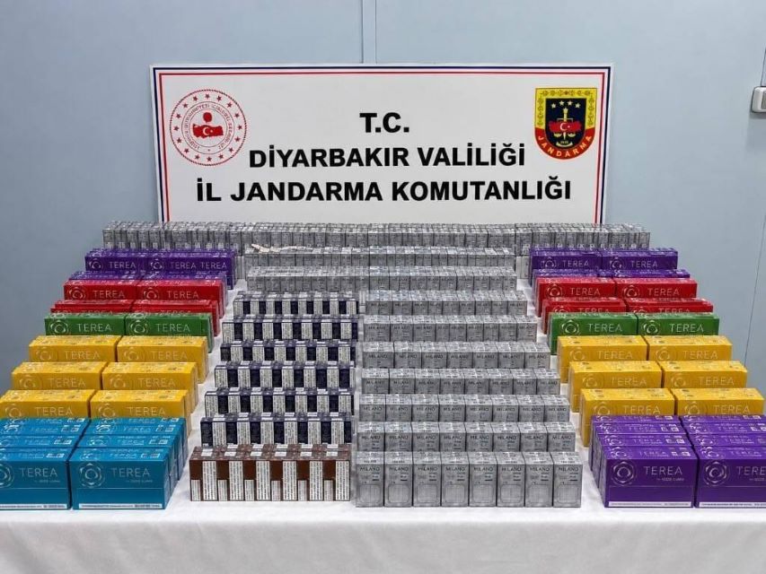 Diyarbakır’da kaçakçılık operasyonlarında 41 şüpheli hakkında yasal işlem yapıldı