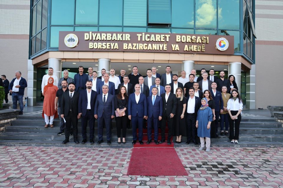 Diyarbakır Ticaret Borsasında Engin Yeşil güven tazeledi