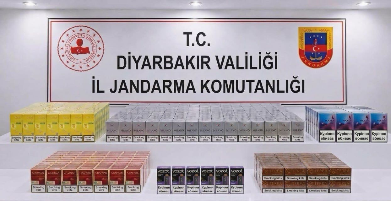 Diyarbakır’da kaçakçılık operasyonlarında 22 şüpheli hakkında yasal işlem yapıldı